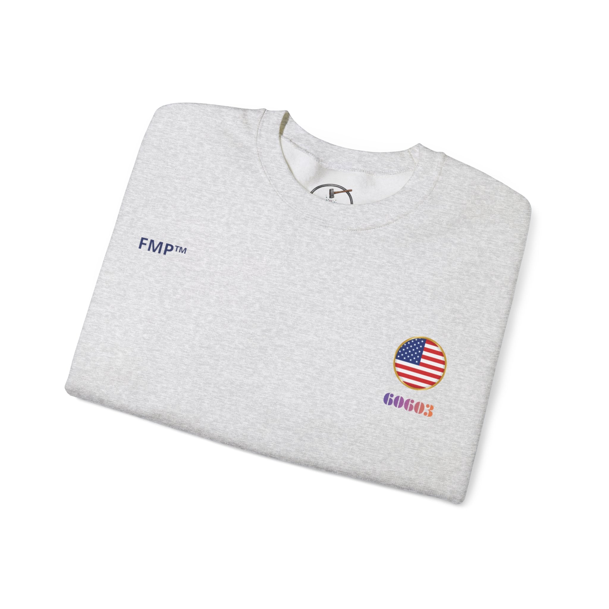 Driven by History, American Dream 100th year Crewneck Sweatshirt | USA Travel Poster