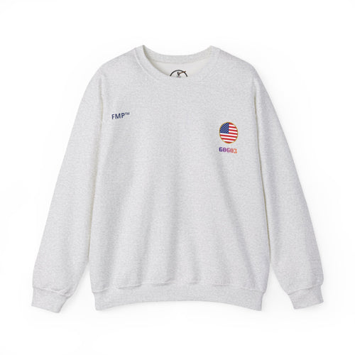 Driven by History, American Dream 100th year Crewneck Sweatshirt | USA Travel Poster