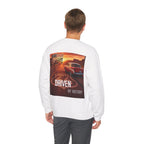 Driven by History, American Dream 100th year Crewneck Sweatshirt | USA Travel Poster