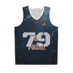 Custom 'The Forge' Basketball Jersey — Personalized Flame Basketball Design