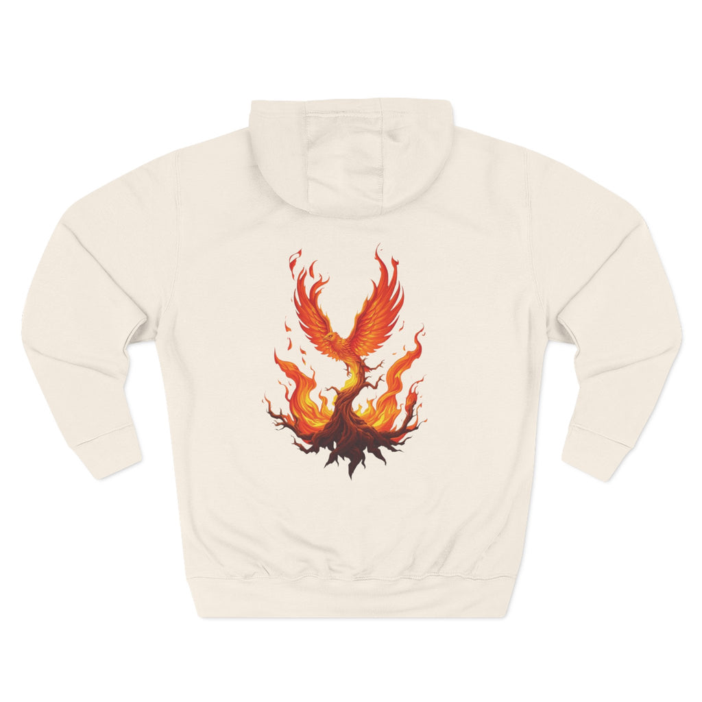 Personalized Pullover Hoodie — Three-Panel Fleece Pullover with customizable images