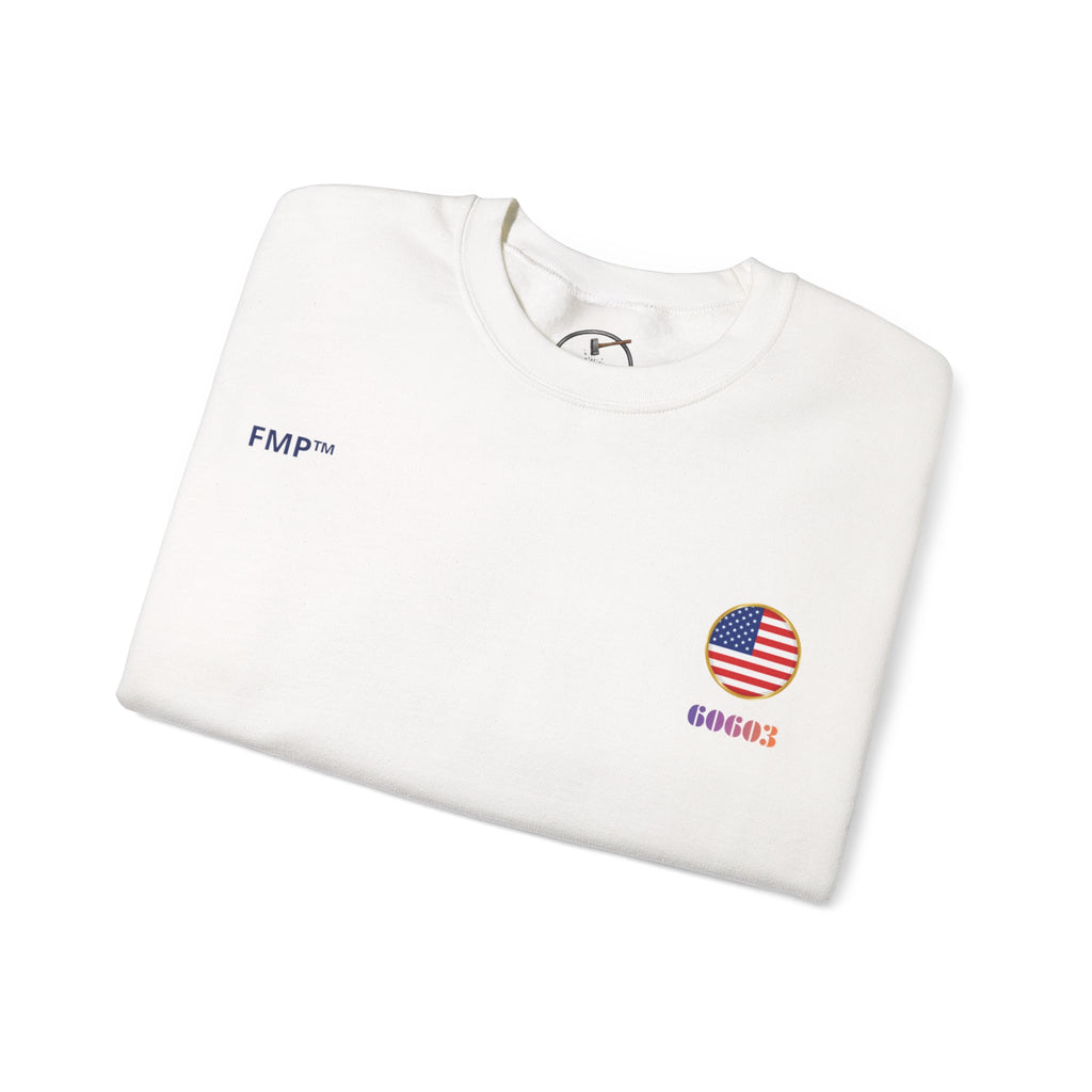 Driven by History, American Dream 100th year Crewneck Sweatshirt | USA Travel Poster