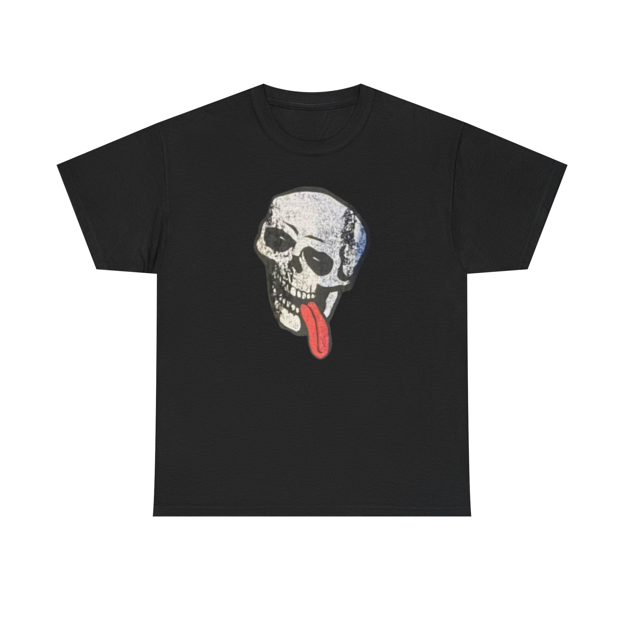 Skull Face T-Shirt — Edgy Graphic Tee