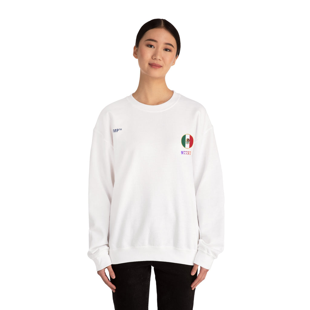 Monument of Eternity. Chichen-itza Temple Crewneck Sweatshirt | Mexico Travel Poster